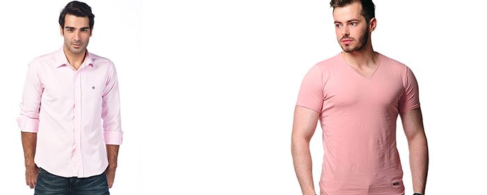 pembe erkek giyim moda