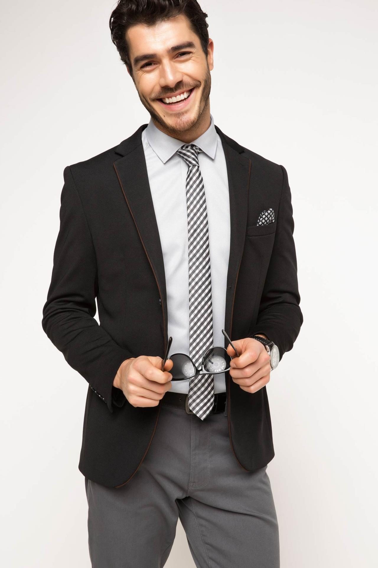 smart casual blazer erkek ceket
