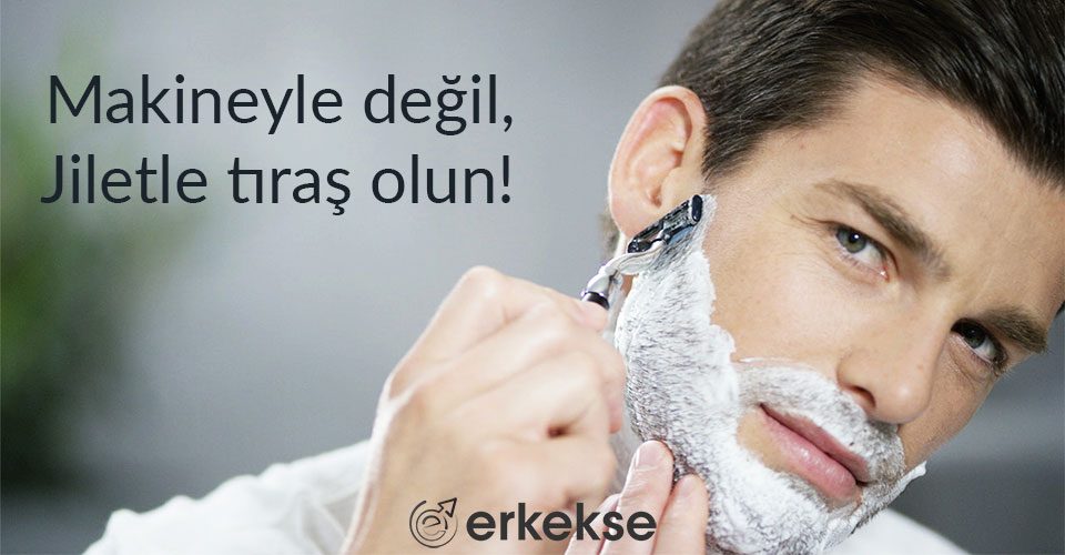 erkek cilt bakımı jilet ile tıraş