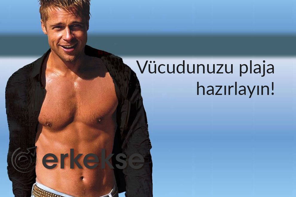 erkek plaj vücudu